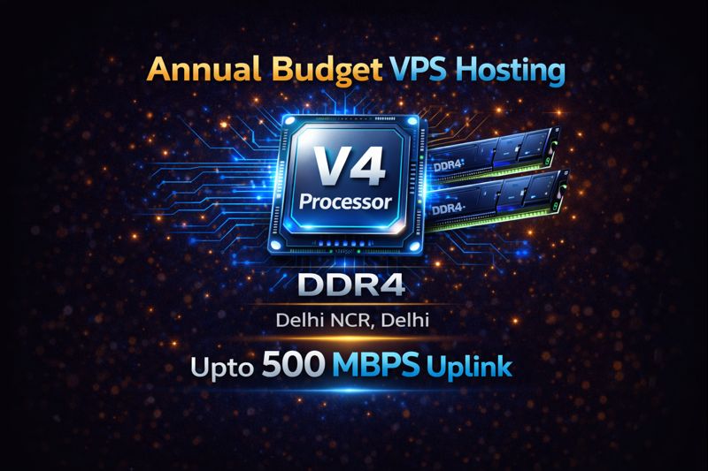 Budget Annual Virtual Private Server (VPS) 